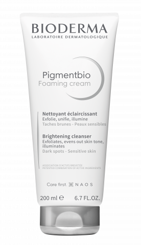 BIODERMA foto produto, Pigmentbio Foaming cream 200ml, gel de limpeza para pele pigmentada