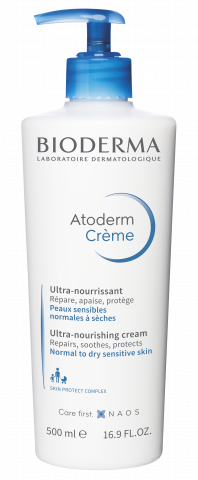 BIODERMA foto produto, Atoderm Creme 500ml, creme hidratante para pele normal a seca