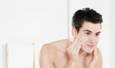 Bioderma - man cleansing his face